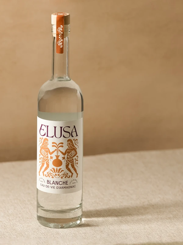 Elusa Blanche Armagnac bottle