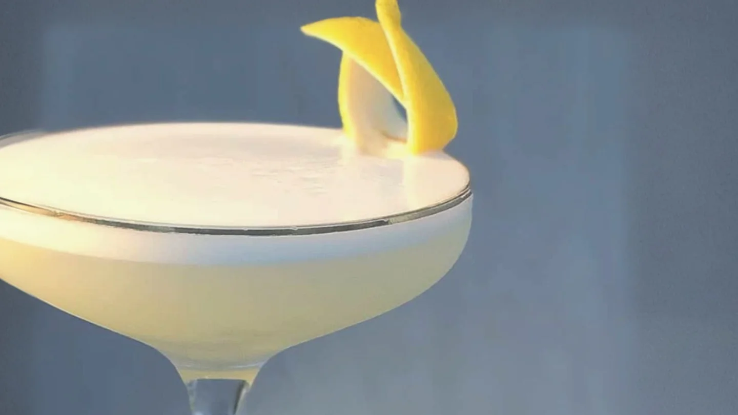 The Blanche Lady cocktail with Elusa Blanche Armagnac