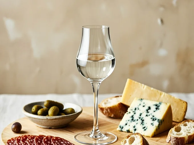 Elusa Blanche Armagnac paired with charcuterie