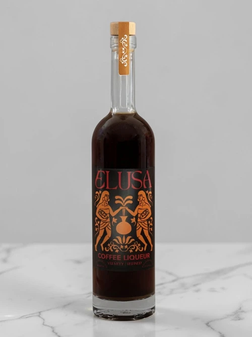 Elusa Coffee Liqueur bottle