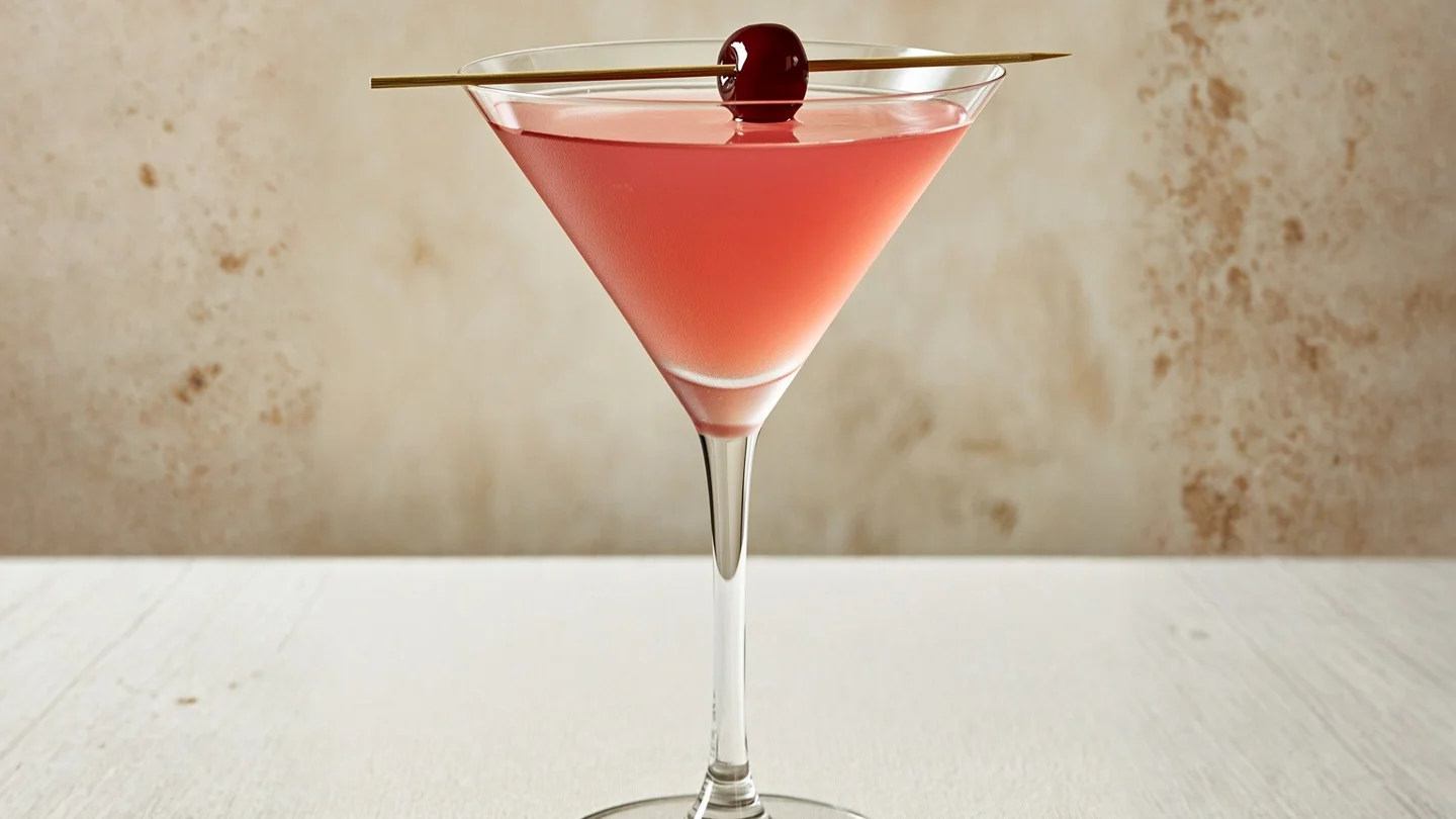 Cosmopolitan cocktail with Elusa Orange Liqueur
