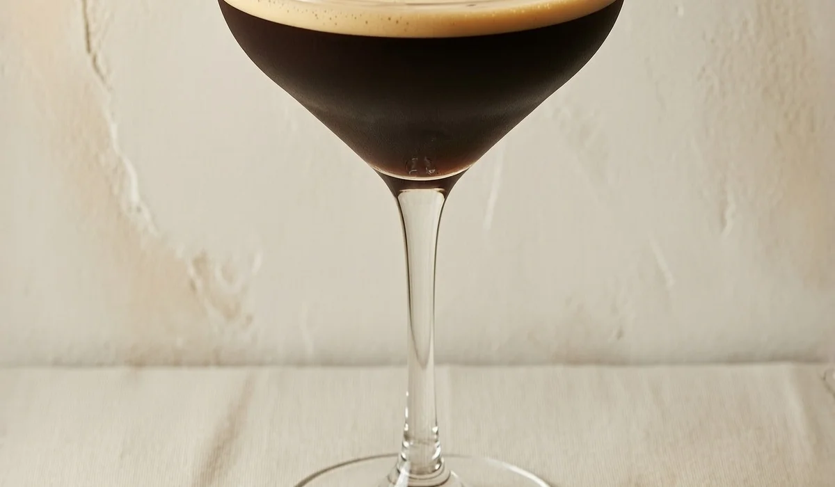 Espresso martini cocktail, another way to use Elusa Coffee Liqueur