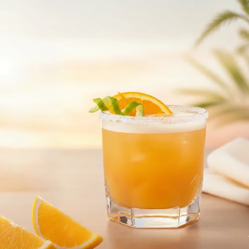 Orange Margarita cocktail