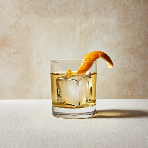 Orange Old-Fashioned with Elusa Orange Liqueur