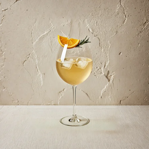 Orange Spritz with Elusa Orange Liqueur