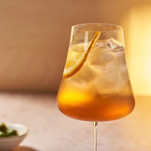 Orange Spritz with Elusa Orange Liqueur