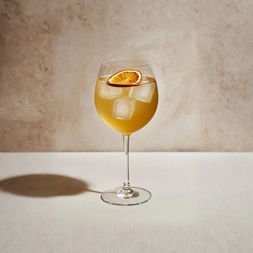 Orange & Tonic cocktail