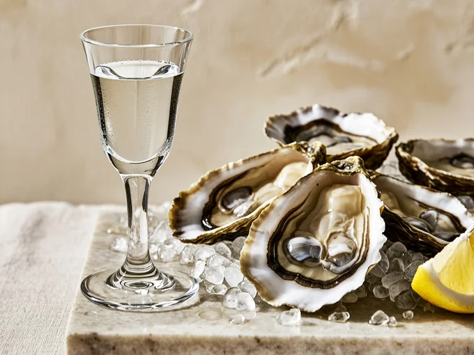 Elusa Blanche Armagnac paired with oysters