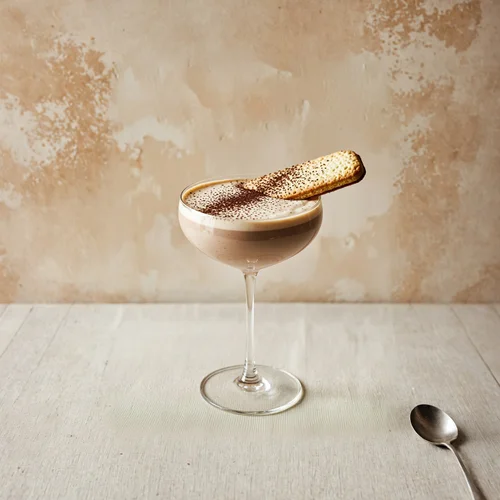 Tiramisu Martini cocktail