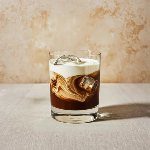 White Russian cocktail